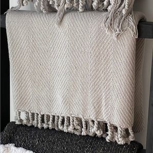 Herringbone Throw Blanket